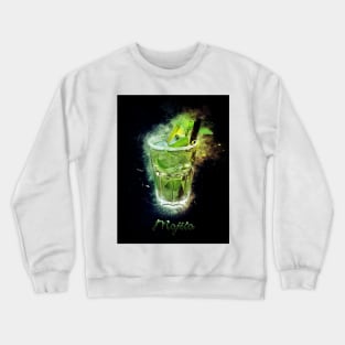 Mojito Drink Happy Hour Party Crewneck Sweatshirt